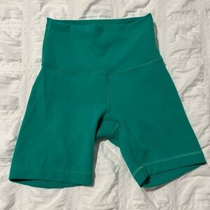 Lululemon Wunder Train Biker Shorts
